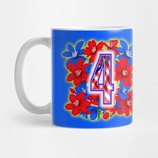 Blooming 4th of July Mug